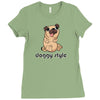 doggy style Ladies Fitted T-Shirt