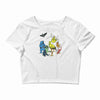 friendly beasts Crop Top