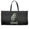 hand grenade military army Weekender Totes