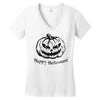 happy halloween Women's V-Neck T-Shirt