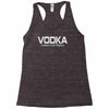vodka connecting people Racerback Tank