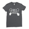 free shrugs Ladies Fitted T-Shirt