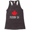 canada fuckin eh Racerback Tank