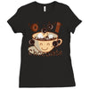 hot chocolate time! Ladies Fitted T-Shirt