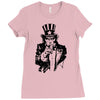 uncle sam Ladies Fitted T-Shirt