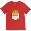 pocket monster V-Neck Tee
