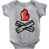 let's go camping Baby Onesie