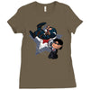 too slow cap Ladies Fitted T-Shirt