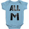 deku all m t shirt hero academia galaxy Baby Bodysuit