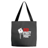 RED PAINBALL Tote Bags