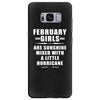 February Girls Are Sunshine Mixed With A Little Hurricane Samsung Galaxy S8 Plus