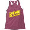 chewie y u no age Racerback Tank