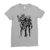 cable and deadpool Ladies Fitted T-Shirt