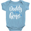 Daddy is my Hero Baby Boy Baby Bodysuit
