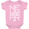 neyma white logo Baby Bodysuit