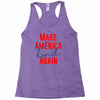 make america kind again Racerback Tank