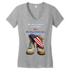 We Owe Them All Women's V-Neck T-Shirt