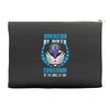 American by Birth Christian By the Grace of God Accessory Pouches