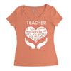 heart of a teacher. if you think my hands are full, you should see my Women's Triblend Scoop T-shirt