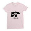 dad bear Ladies Fitted T-Shirt