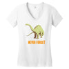 never forget Women's V-Neck T-Shirt