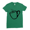 coffee Ladies Fitted T-Shirt