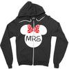 Mr. and Mrs. Matching Zipper Hoodie