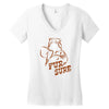 fur sure Women's V-Neck T-Shirt