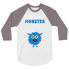 Creating a Lil Monster Baby Boy 3/4 Sleeve Shirt