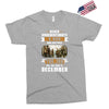 Never Underestimate A Man Who Watches The 100 And Was Born in December Exclusive T-shirt