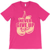 Never Give Up Uterine Cancer Awareness T-Shirt