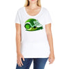 do not disturb Ladies Curvy T-Shirt