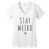 Juanpa Zurita Stay Weird Women's V-Neck T-Shirt