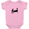 funny caution pinball wiz square Baby Bodysuit