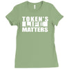 tokens life matters Ladies Fitted T-Shirt