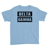 Delta Gamma Black Youth Tee