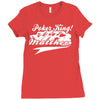 personalised poker king Ladies Fitted T-Shirt