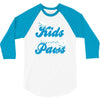 my kids have paws 3/4 Sleeve Shirt