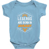 Legends are born in January Baby Onesie