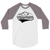 Going To The Mountains Is Going Home 3/4 Sleeve Shirt