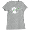 panda Ladies Fitted T-Shirt