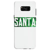 santa green glitter Samsung Galaxy S8