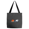 the hare and the shell Tote Bags