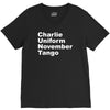 charlie uniform november tango V-Neck Tee