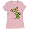teddy monster Ladies Fitted T-Shirt