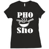 pho sho Ladies Fitted T-Shirt