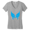 wolverine mask x men avengers marvel comics gift Women's V-Neck T-Shirt