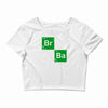breaking bad  walter white meth breaking bad t shirt Crop Top