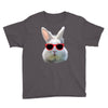 Easter Bunny Face Too Hip To Hop Youth Tee
