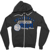 volleyball jefferson high varsity team Zipper Hoodie